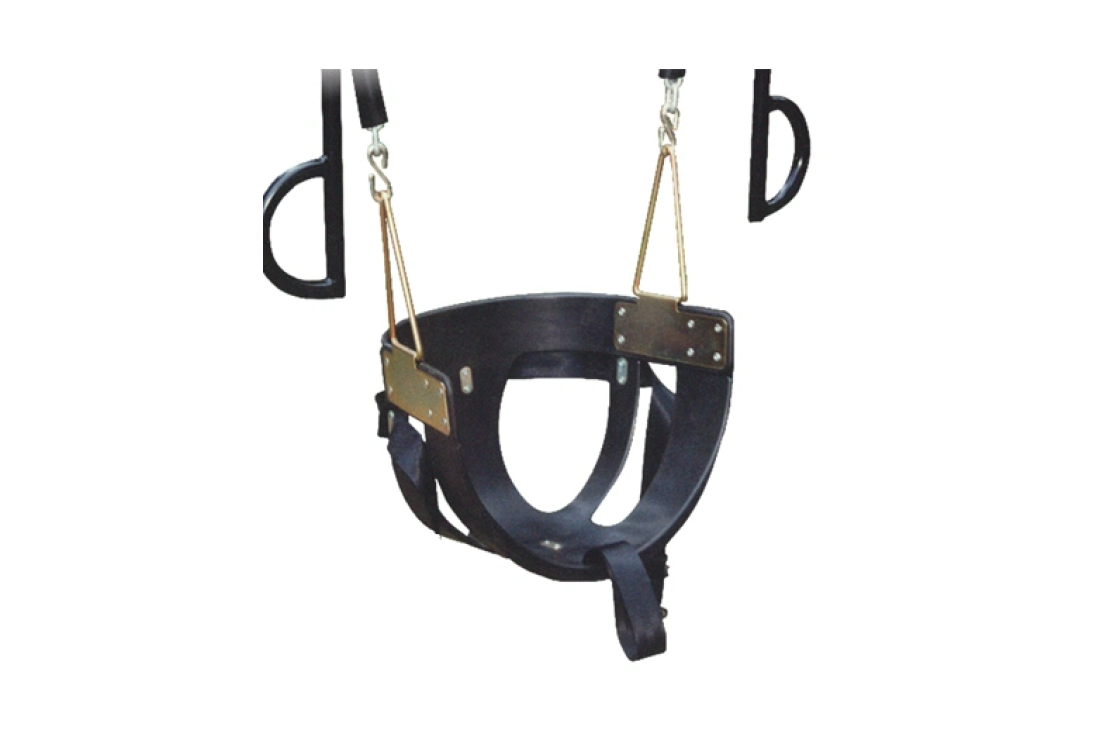 Half Bucket Adult Disabled Swing Seat + Support Frame